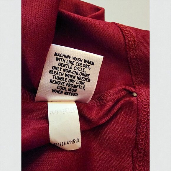 Apt. 9 Burgundy Floral Twist Front Blouse – Size Medium, NWT - Picture 11 of 11